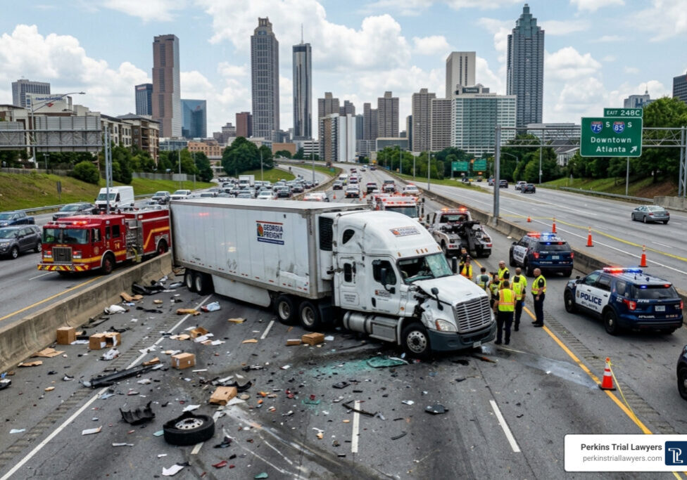 18 wheeler accident Atlanta lawyer