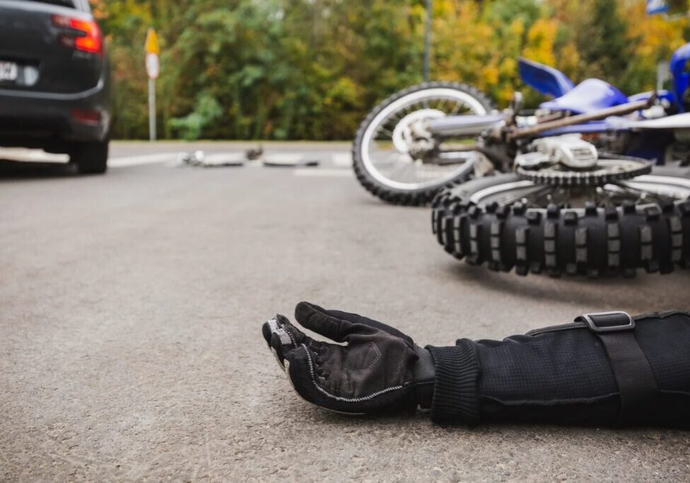 Atlanta motorcycle injury attorney on highway