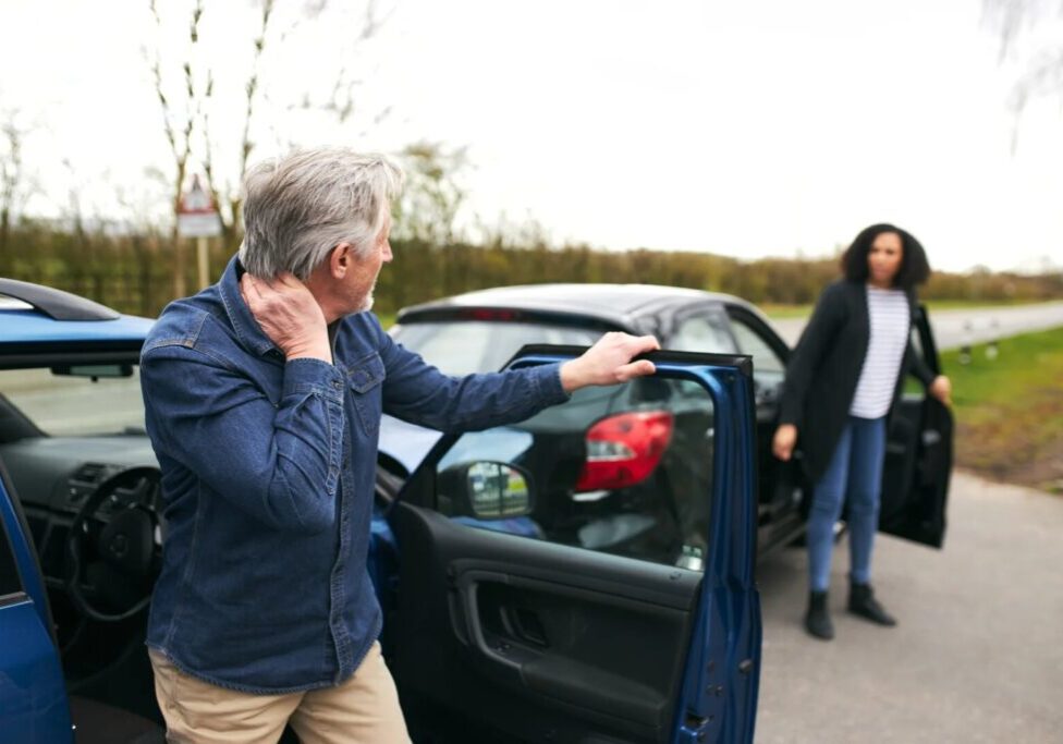 Atlanta uninsured motorist attorney car accident scene